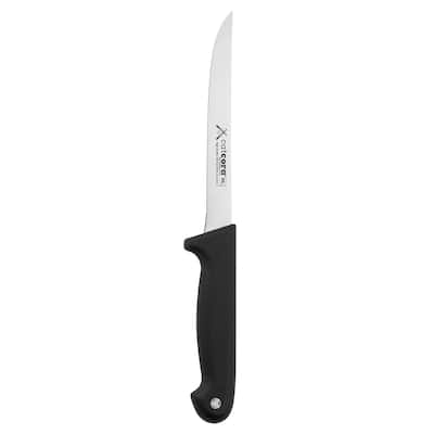 CatCora Boning Knife, Professional 6-Inch German Steel Blade, Ergonomic Soft-Grip Handle, NSF-Certified Kitchen Knife - Aluminum