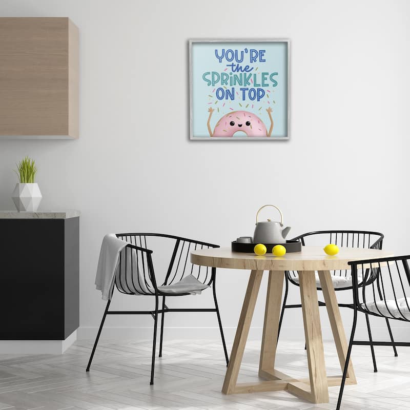 Stupell You're The Sprinkles On Top Framed Giclee Art Design By Sarah Hickman