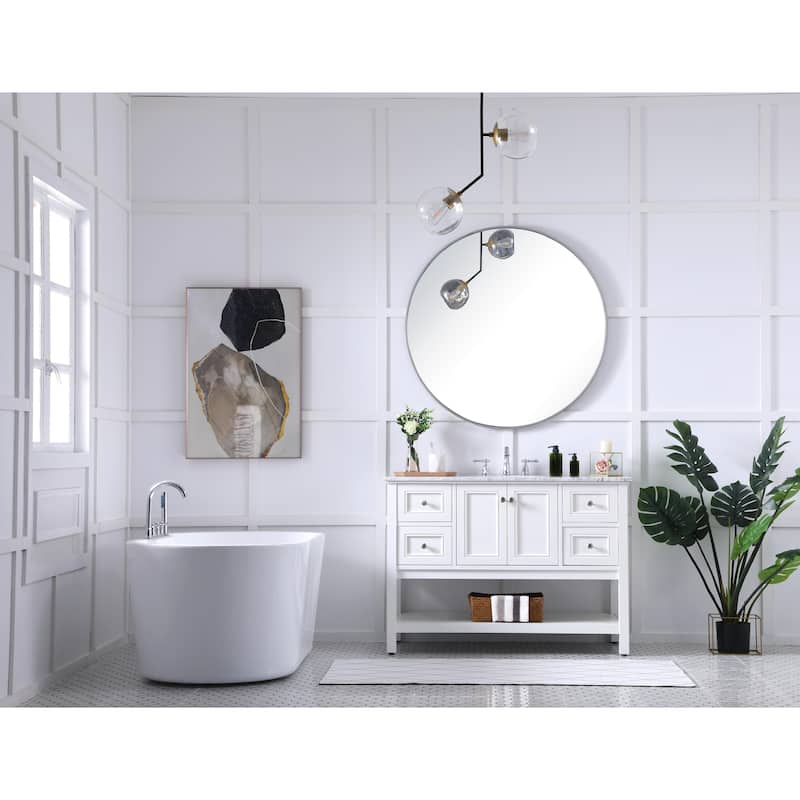 Grand 48 - 72 Inch Single Bathroom Vanity