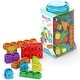preview thumbnail 1 of 3, Engino: Qboidz Baby - My First Steps - Large - 72pc Brick Set, Dual-Dimension