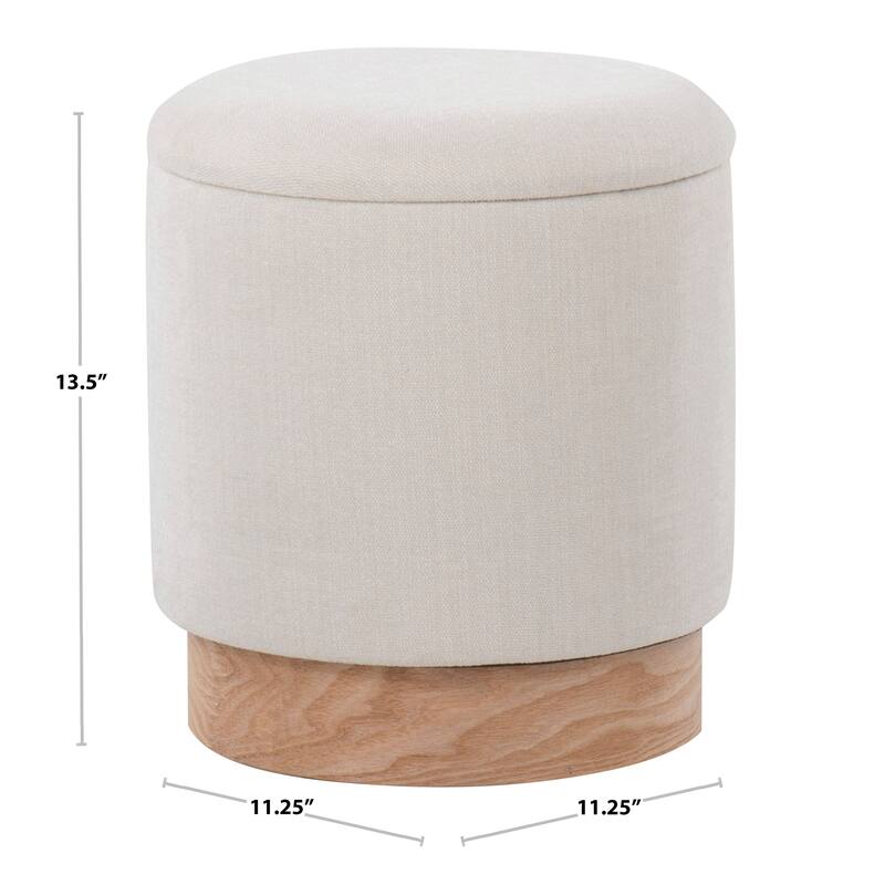 Carson Carrington Corday Terry Cloth Nesting Ottoman Set