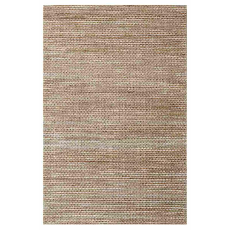 Sevita Stripe Natural Jute and Wool Blend Indoor Area Rug - 2' x 3' - Beige/Natural
