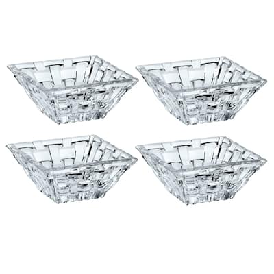 Nachtmann Set of 4 Bossa Nova Dip Bowls - 3.33 inch