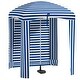 preview thumbnail 11 of 20, 5.8' x 5.8' Cabana Umbrella with Walls,Vents,Carry Bag,Beach Umbrella