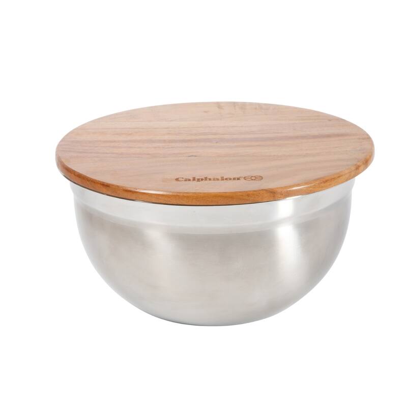 Calphalon Orbit 3 Piece Mixing Bowl Set W/ Lid