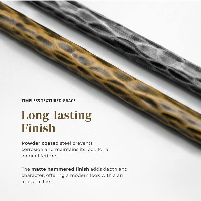 247 Shop At Home Lalia Modern 3-Piece Upholstered Hammered Metal Camelback Bedroom Set with Nightstand and Bench