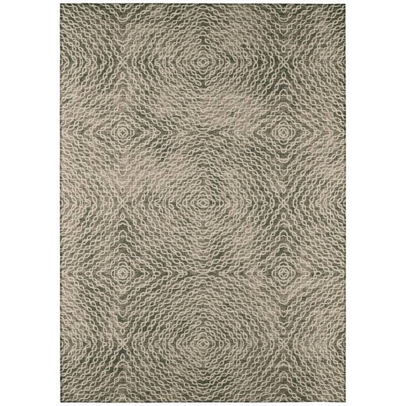 Indoor/ Outdoor Addison Bravado Link Washable Area Rug