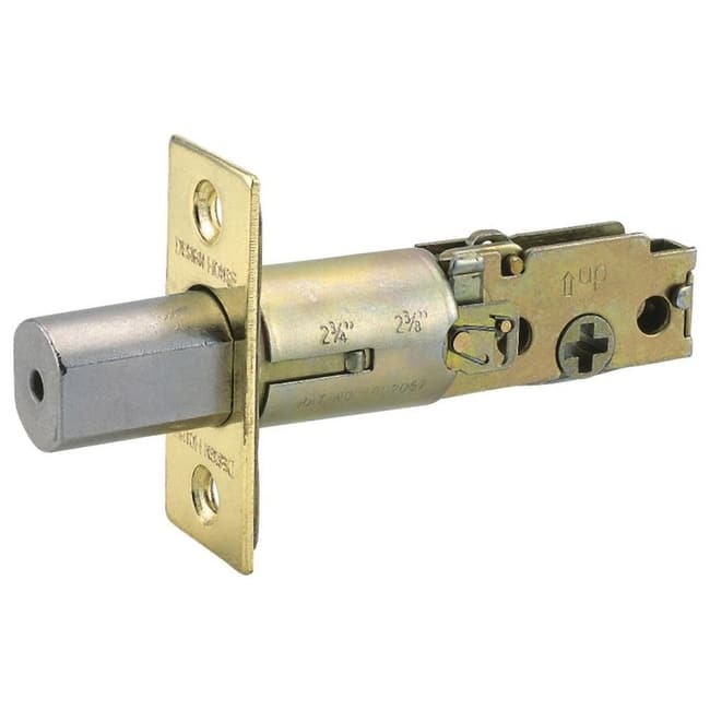 Design House 786103 Replacement Pro Deadbolt Latch with Adjustable - Polished Brass