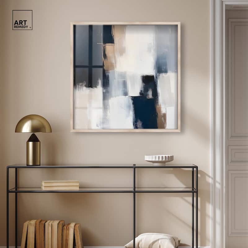 Blue Mood Depth II Shadowbox by Art Remedy