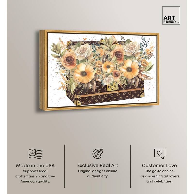Doll Memories - Golden Memories Canvas by Art Remedy