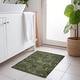 preview thumbnail 65 of 135, Machine Washable Indoor/ Outdoor Boho Traditional Chantille Rug Olive - 1'8" x 2'6"