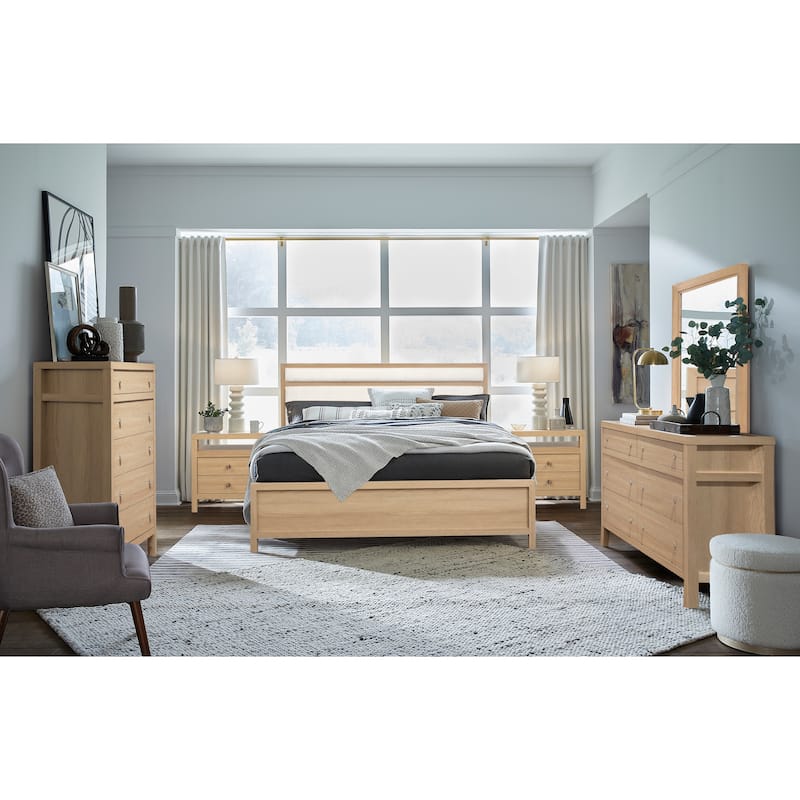 Magnussen Home Merrifield Sandstone Beige Drawer Nightstand