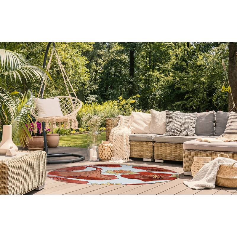 Lotokoi Oriental Chenille Area Rug