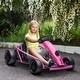 preview thumbnail 7 of 14, 24V Kids Go Kart, Fast 8.1 MPH Drift Car with Music & Safety Belt for Ages 8-12
