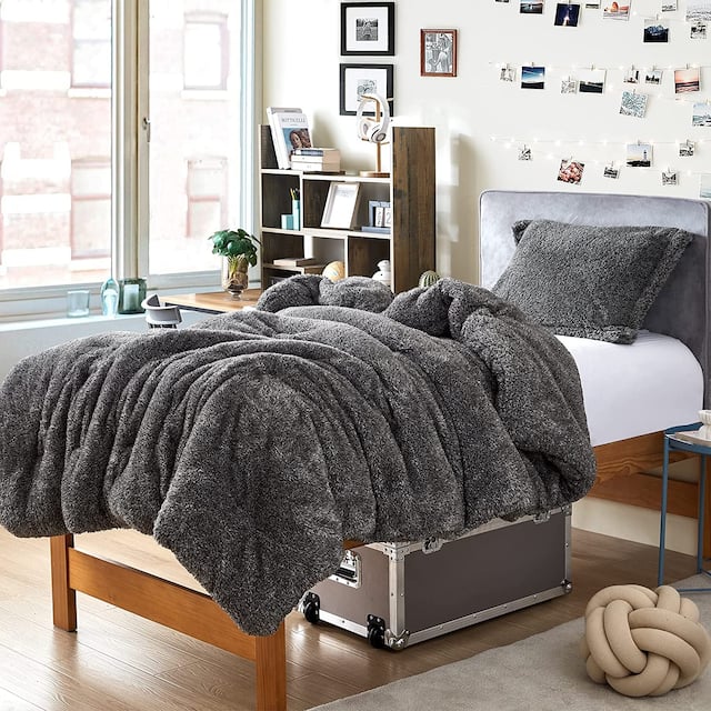 Coma Inducer® Oversized Comforter - The Original Plush - Frosted Polar Marsh - Frosted Polar Marsh - Twin XL