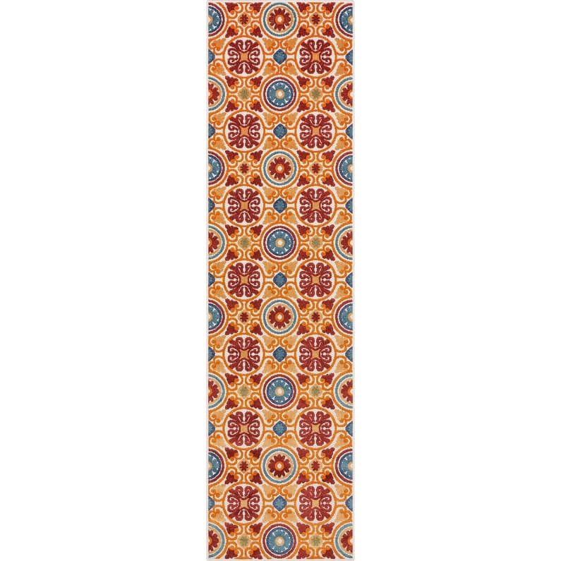 Well Woven Dorado Audun Modern Indoor Outdoor Geometric Area Rug