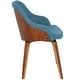 preview thumbnail 19 of 36, Carson Carrington Duvnas Modern Upholstered Dining/Accent Chair