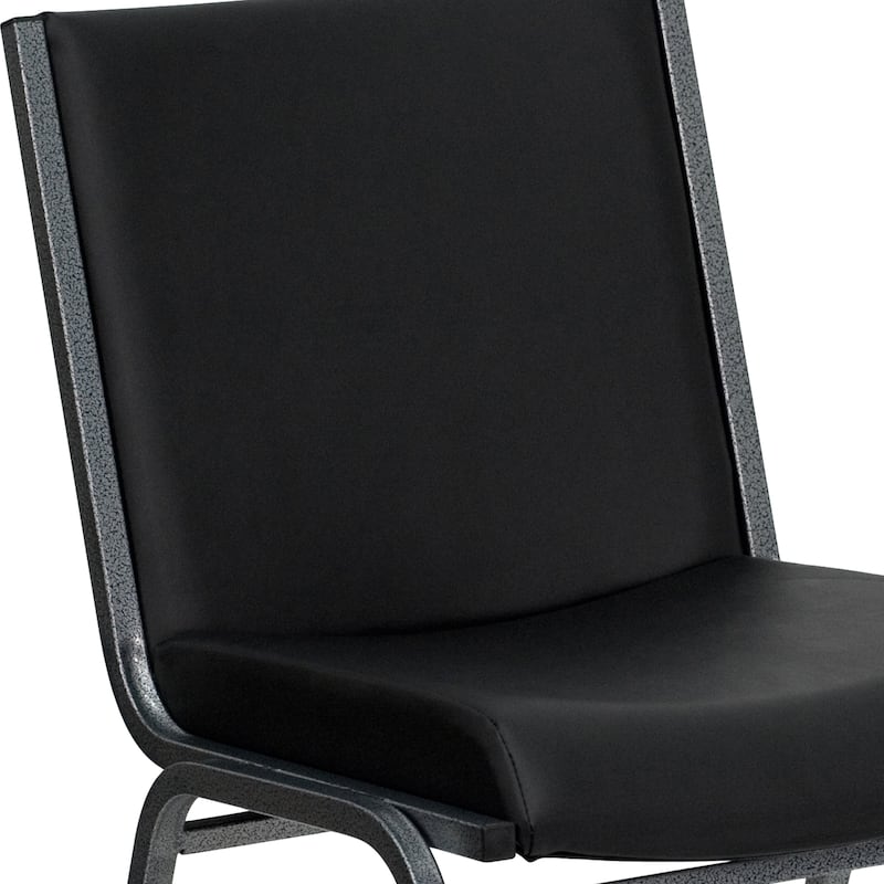 4 Pack Heavy Duty Stack Chair - 21"D x 19.75"W x 31.25"H