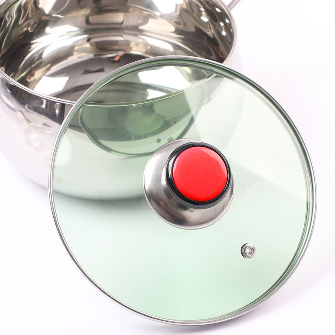 5 PC Replacement Knob Handle Glass Lid Pot Pan Cover Cookware Kitchen  Grip Knob 