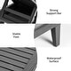 preview thumbnail 19 of 20, Costway Patio Lounge Chair Chaise Recliner Weather Resistant