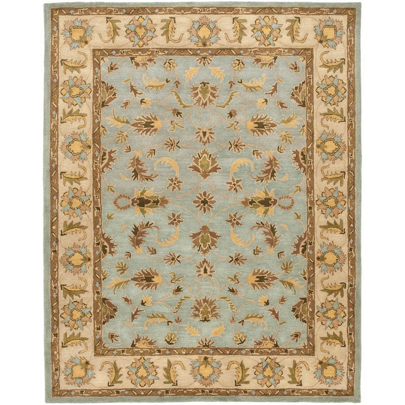 SAFAVIEH Handmade Heritage Turtoise Traditional Oriental Wool Rug