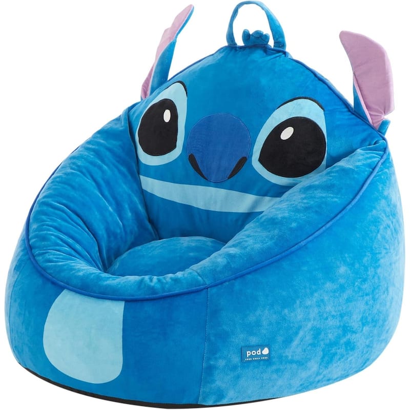 Disney Stitch Kids Foam Filled Bean Bag Chair