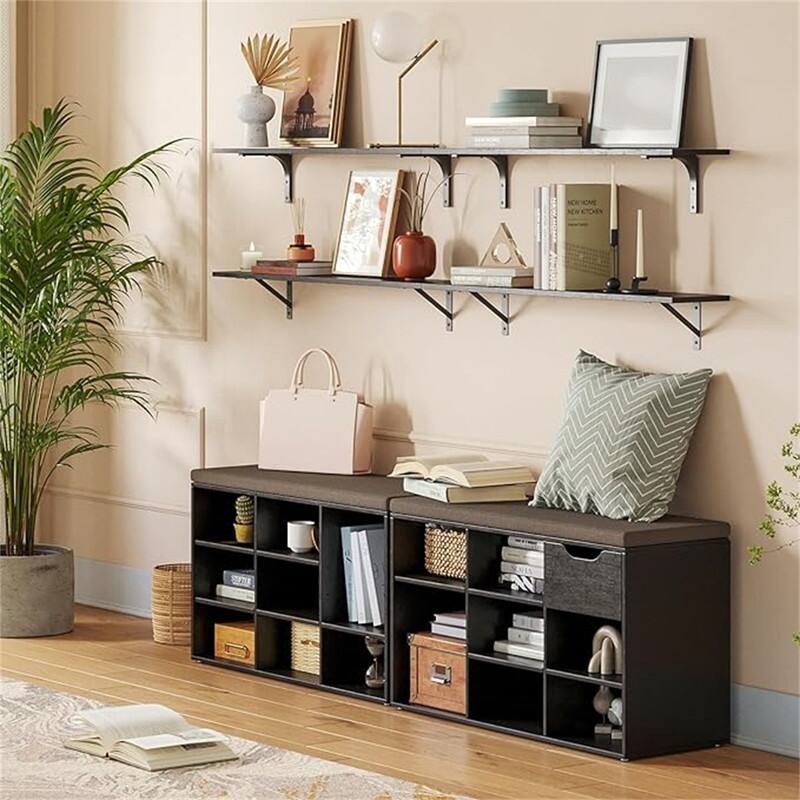 Shoe Bench - 11.8"D x 31.5"W x 18.9"H