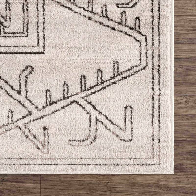 Pertek Bohemian Farmhouse Traditional Area Rug
