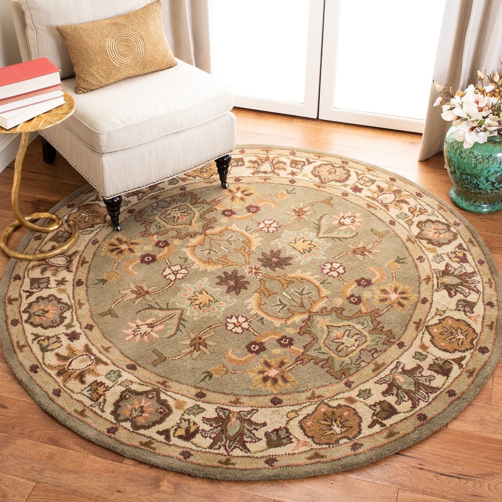 SAFAVIEH Heritage Handmade Dawna Traditional Oriental Wool Area Rug