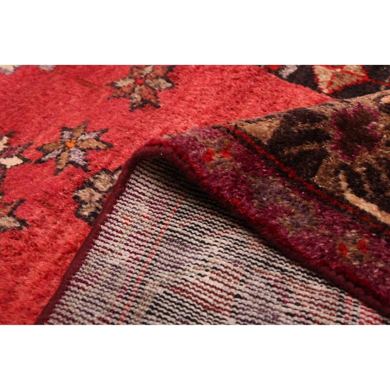 ECARPETGALLERY Hand-knotted Andelz Red Wool Rug - 5'5 x 10'2