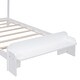 preview thumbnail 8 of 6, Twin Size Wood Platform Bed with House-Shaped Headboard, Footboard Bench, and Wooden Support