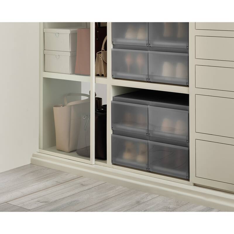 Joseph Joseph ShoeCase Premium Shoe Storage Box with Slide-out Shoe Tray