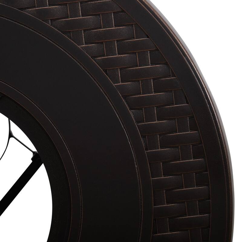 Hendricks Aluminum 34" Round LPG Fire Pit