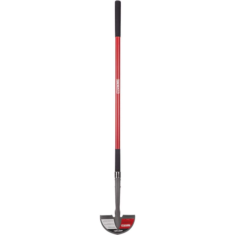 Radius Premium Long Handle Edger, Fiberglass Shaft - Black