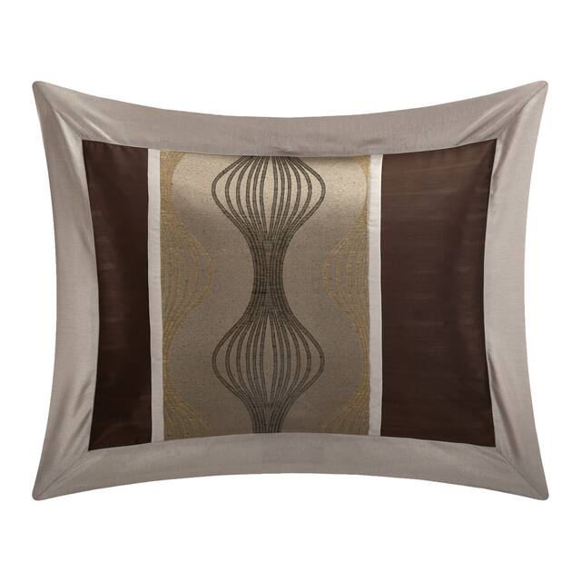 Grand Avenue Daniella 7-Piece Modern Geometric Comforter Set
