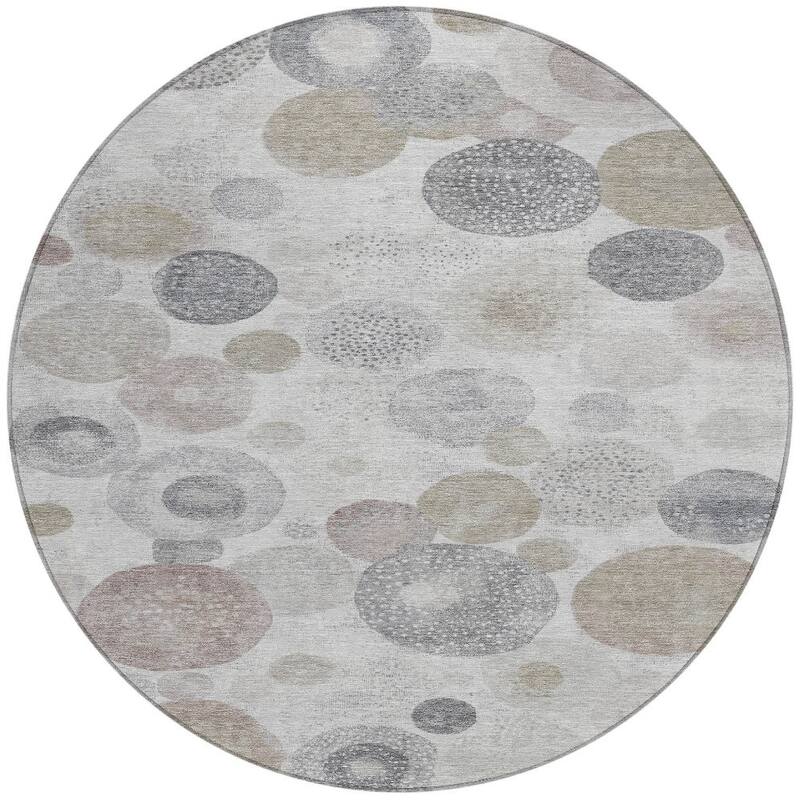 HomeRoots Geometric Transitional Rectangle Outdoor Rug