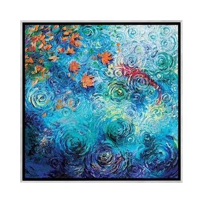 iCanvas "Green River Sockeye" by Iris Scott Framed