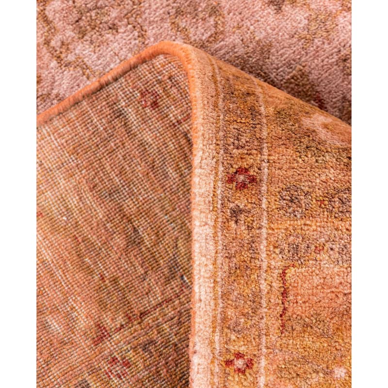 Overdyed One-of-a-Kind Hand-Knotted Area Rug - Beige - 3' 0" x 10' 6"