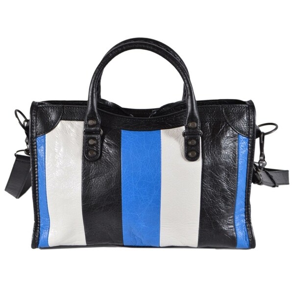small blue bag