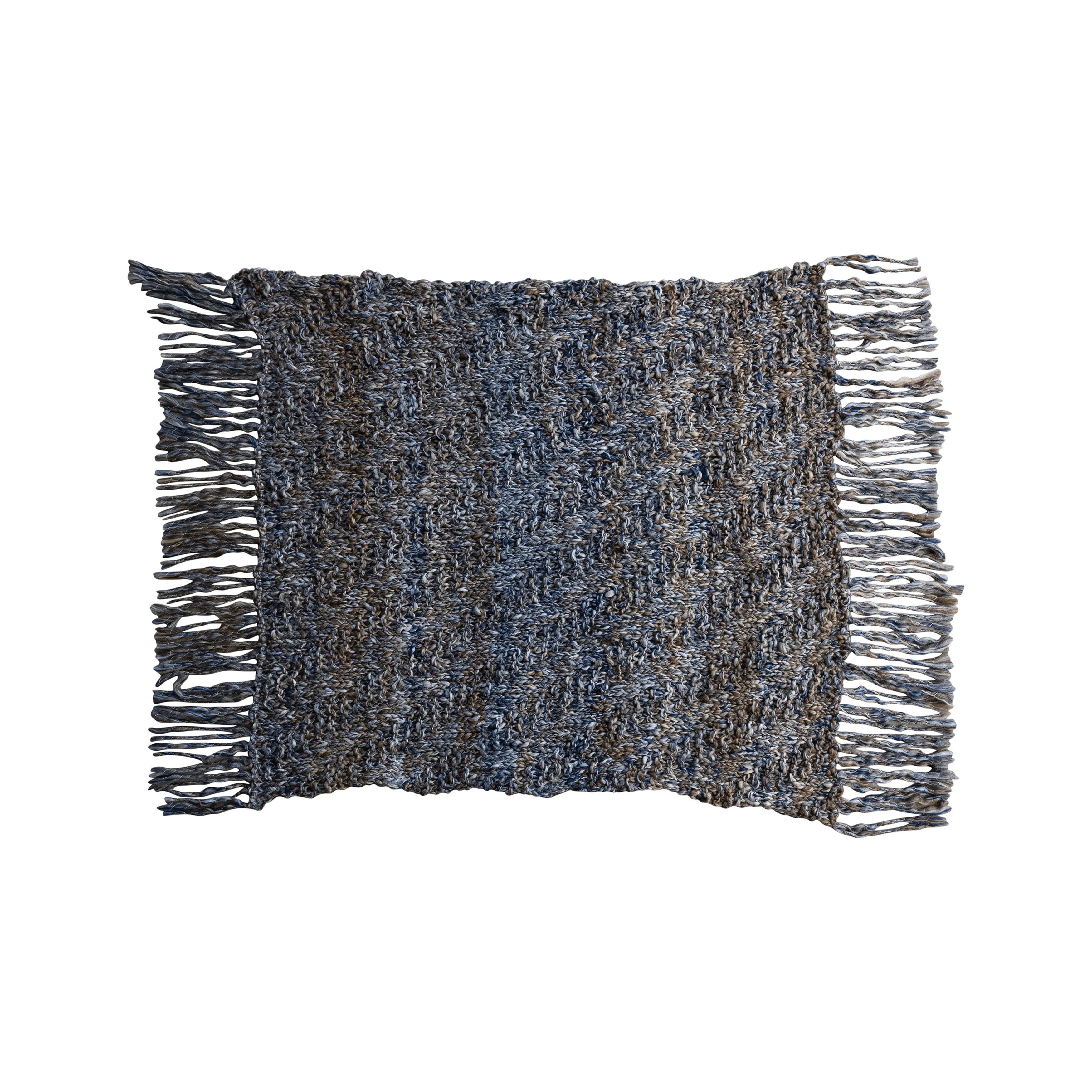 Cotton Velvet Throw Blanket with Kantha Stitch 60.0 L x 50.0 W x 0.3 H Bed Bath Beyond 37513766