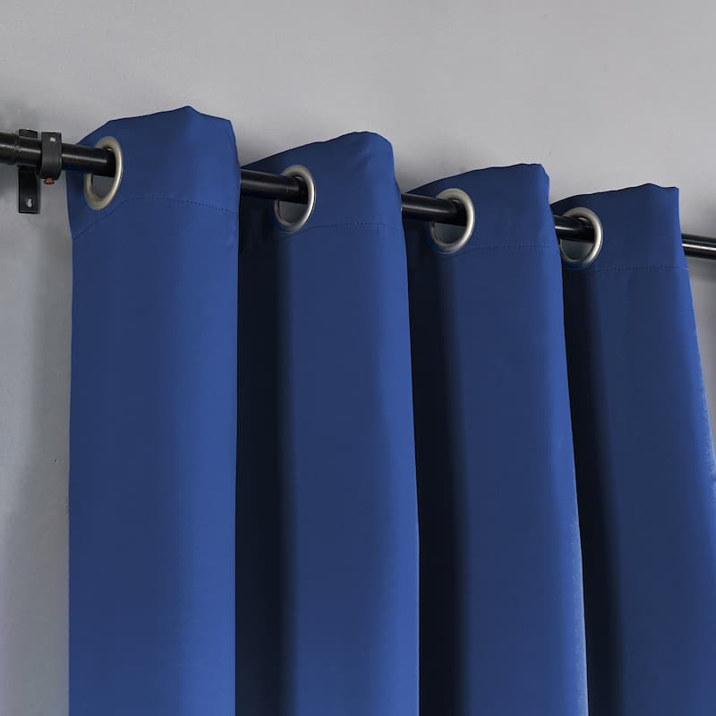 Blackout Window Panel Curtain Set (2 Panels and 2 matching Tie Backs)