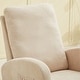 preview thumbnail 3 of 8, Upholstered Rocking Chair Nursery Chair with High Back and Side Pocket