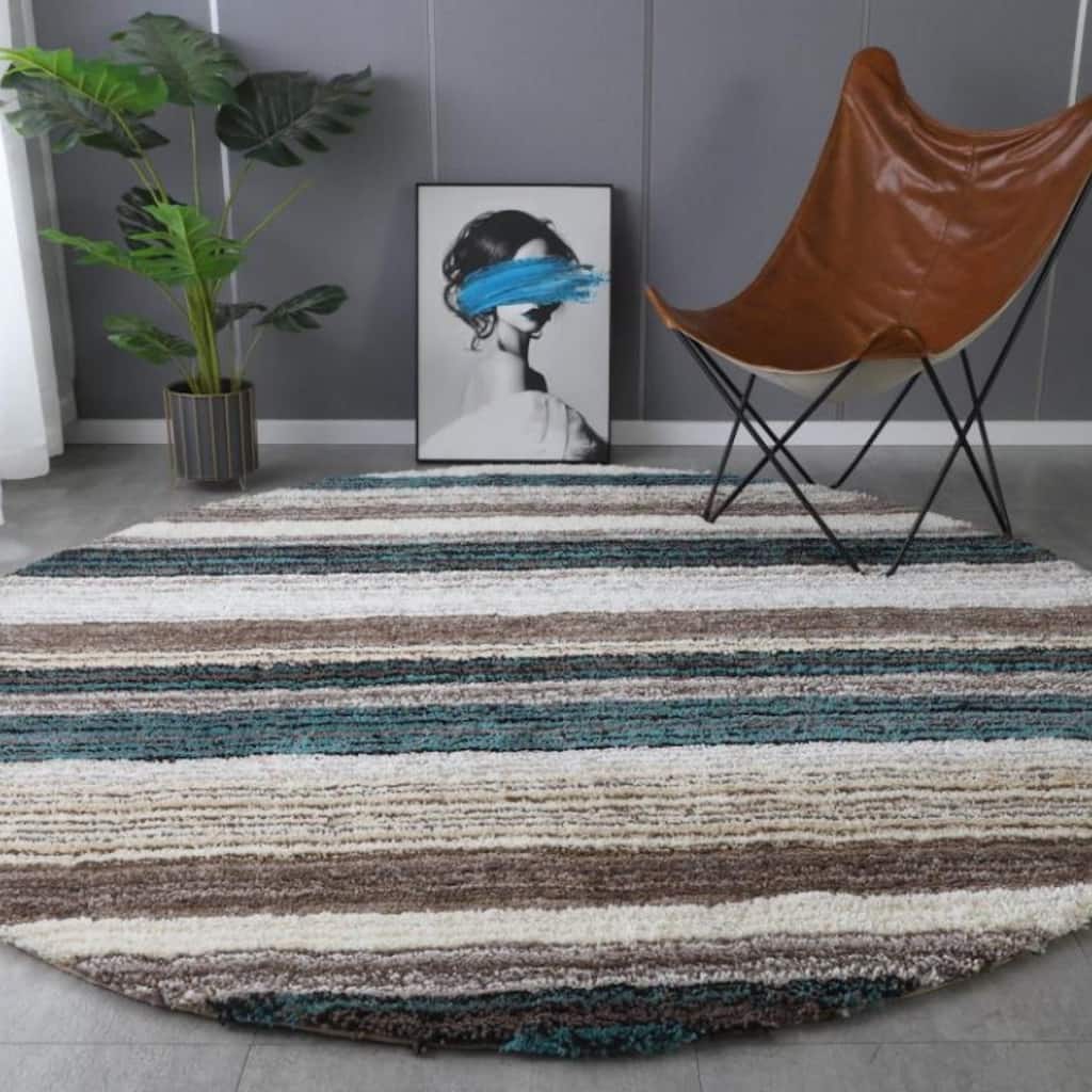 Star Collection Hand Tufted Mixed Color Area Rug