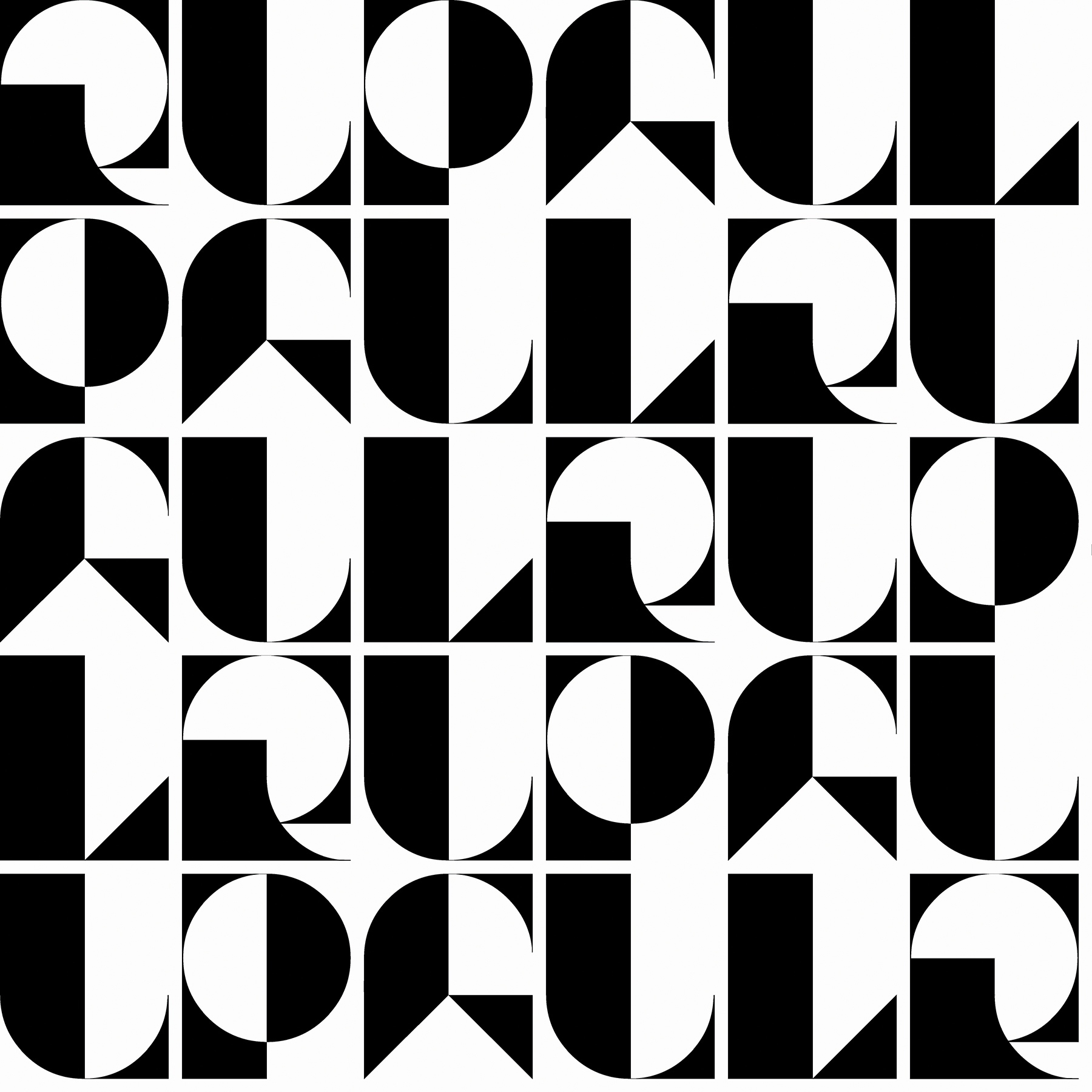 RuPaul RuDeco Black Peel and Stick Wallpaper