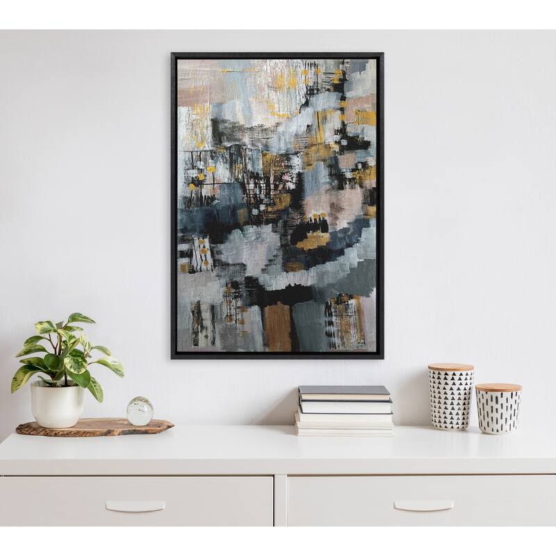Kate and Laurel Sylvie The Industrial Revolution Canvas by Leah Nadeau