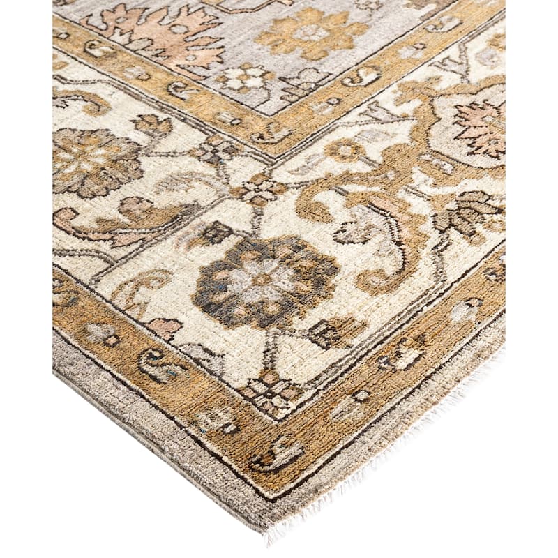 Serapi One-of-a-Kind Hand-Knotted Area Rug - Gray - 7' 10" x 9' 9"