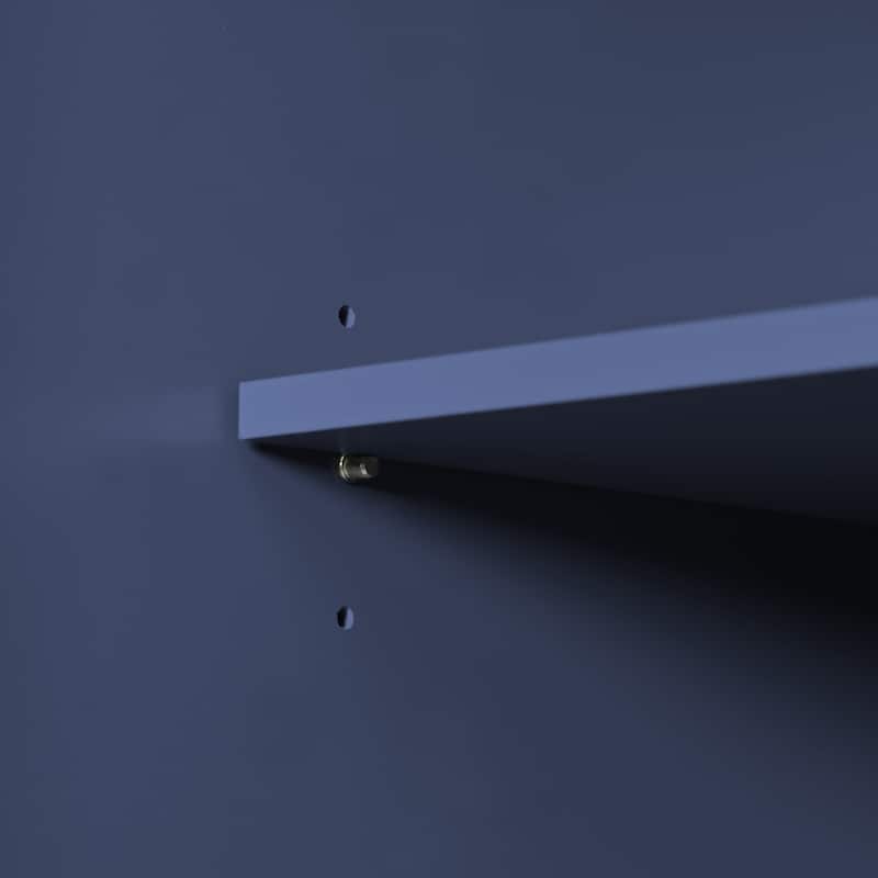 High Freestanding Kitchen Pantry Large Cupboard Storage Cabinet with 2 Drawers,2 Adjustable Shelves