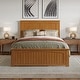 preview thumbnail 40 of 64, Nantucket Solid Wood Platform Bed with Matching Footboard & Twin Trundle