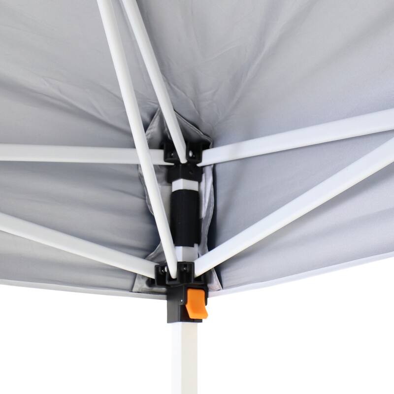 Sunnydaze Standard Pop-Up Canopy with Carry Bag and Sandbags