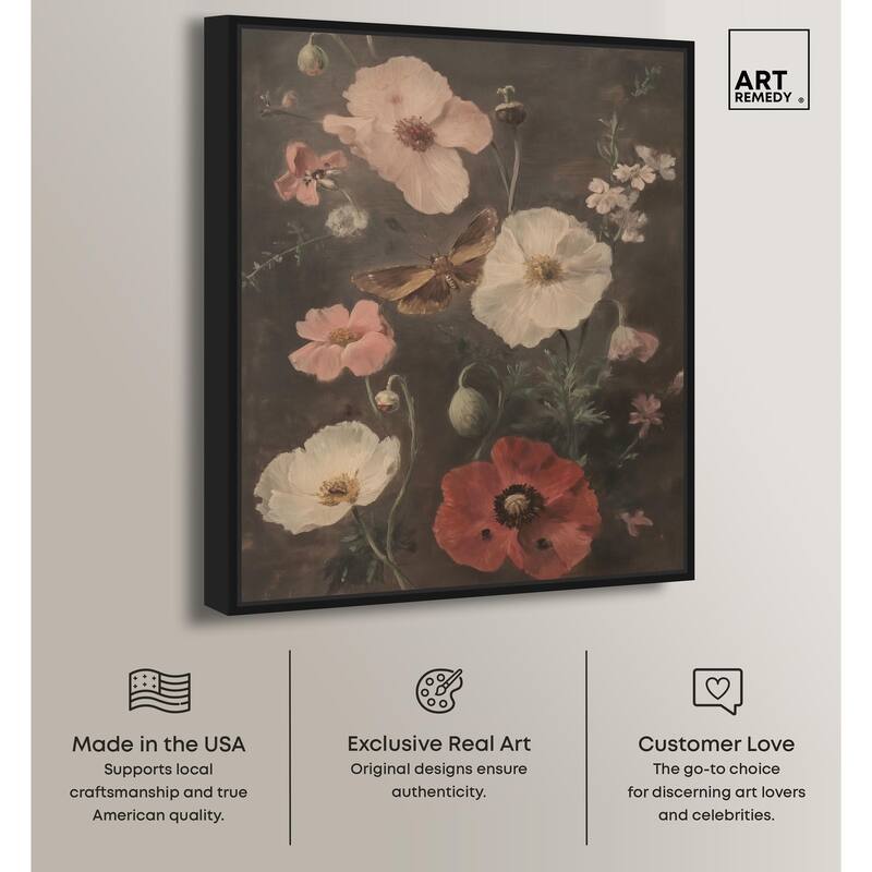 Vintage Botanicals II Canvas by Art Remedy